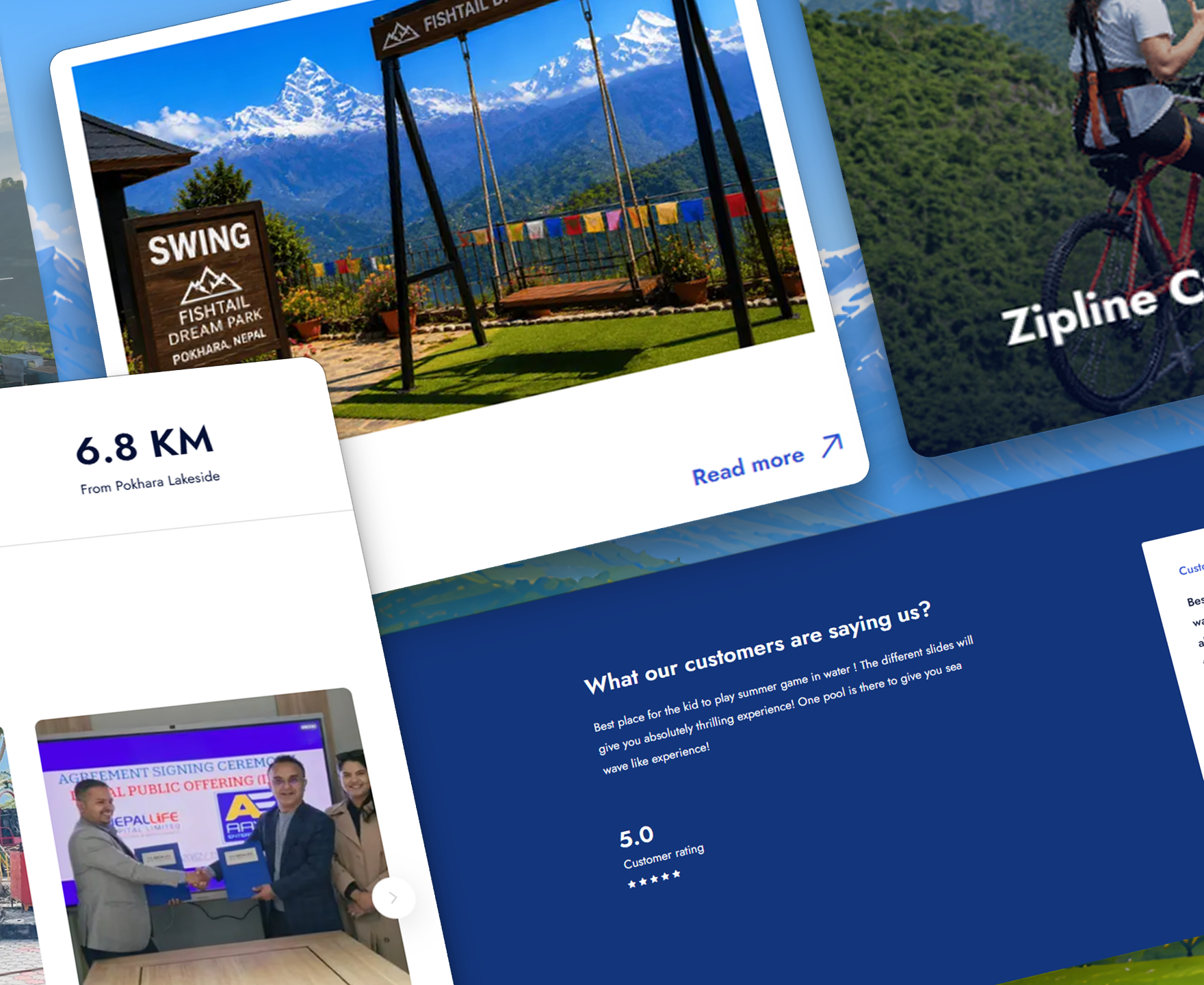 Fishtail Dream Park Mockup Image
