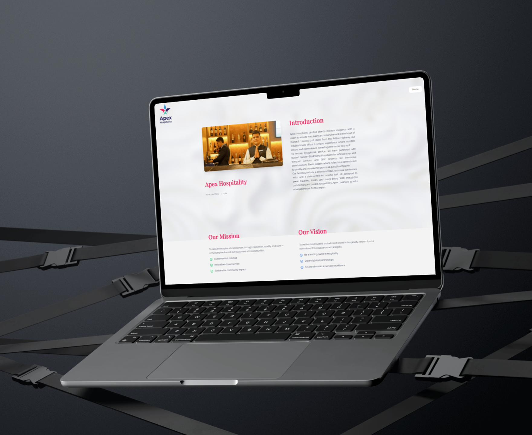 Apex Hospitality Mockup Image