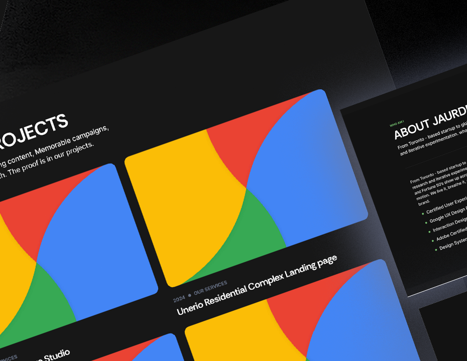 Portfolio Mockup Image