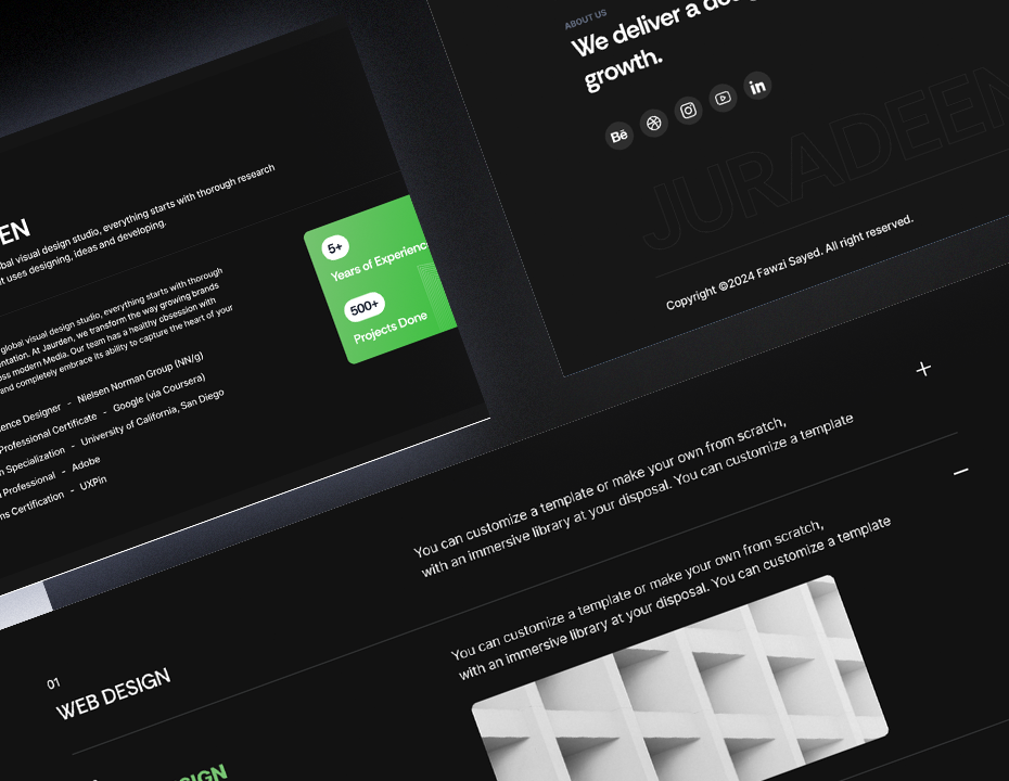 Portfolio Mockup Image